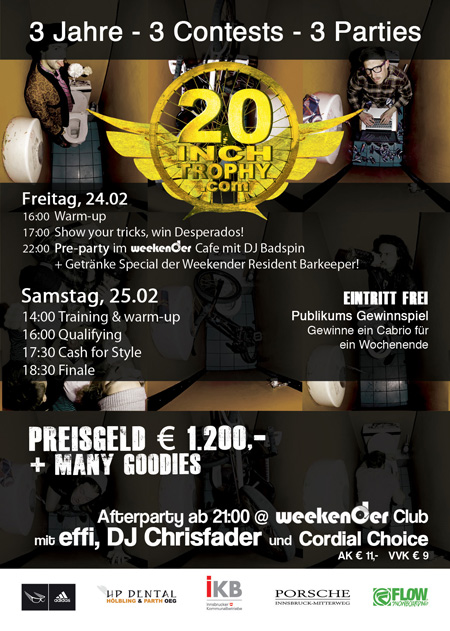 20inch Trophy 2012 Partyflyer