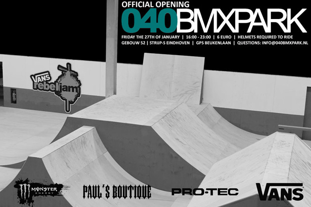 Eröffnung 040 BMX Park Flyer