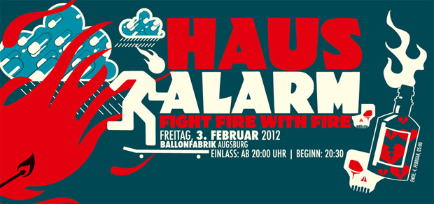 Hausalarm Razed Augsburg BlueBox