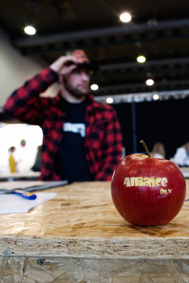 Christian Ziegler wird wohl wieder am Stand von Alliance BMX für Furore sorgen