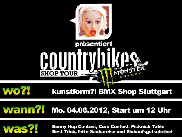 Country Bikes Shop Tour bei kunstform