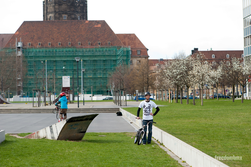 Christoph Werner checkt freedombmx Springbreak