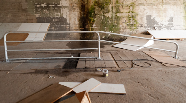 Die Platform steht in Köln und selbstverständlich gibt es auch ein Flatrail