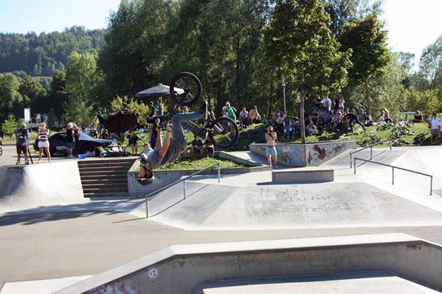 BMX-Männle-Turnier-Backflip