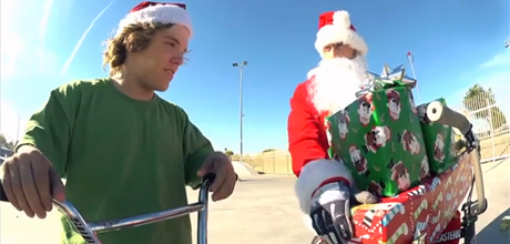 BMX-Weihnachtsmann-Video