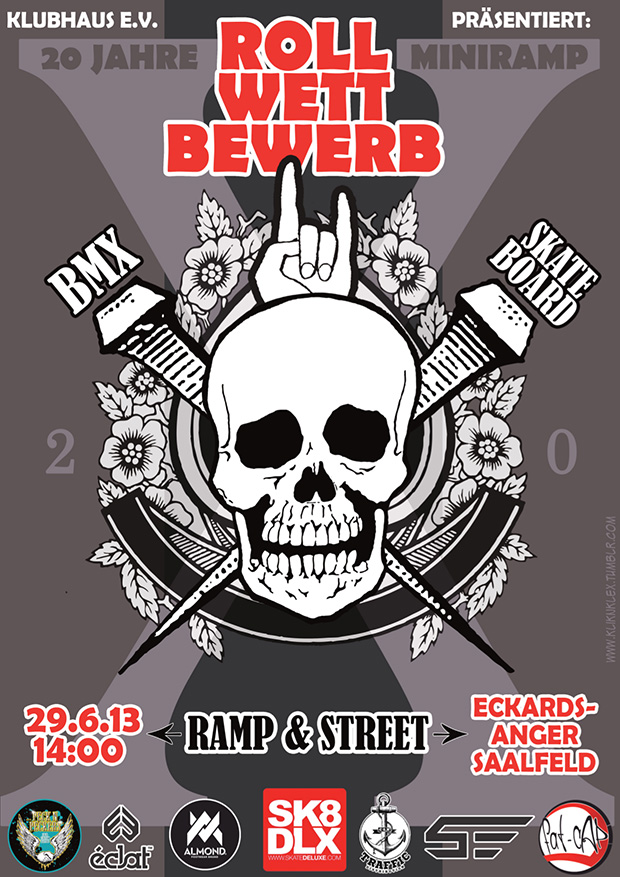 Rollwettbewerb-BMX-Contest-Saalfeld-Flyer