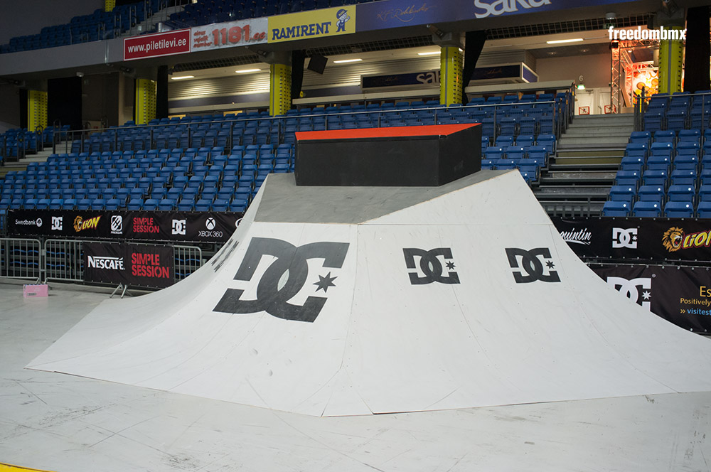 Diese Hip wurde heute eher wenig benutzt, aber da Bas Keep schon mal 270er angetestet hat, wird da morgen einiges gehen