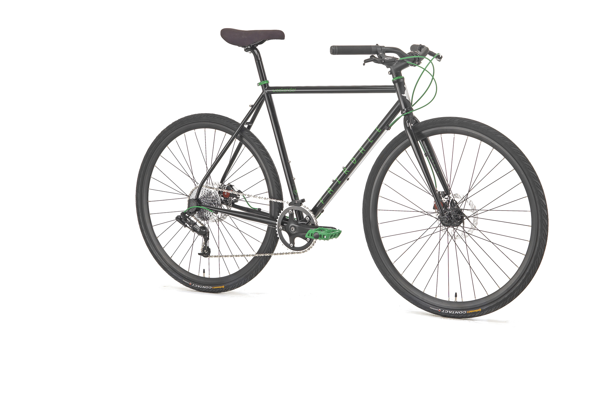 Fairdale-Bikes-Weekender-schwarz-grün
