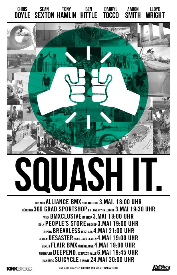 Kink-BMX-Squash-It-Video-Premieren-Deutschland-Flyer