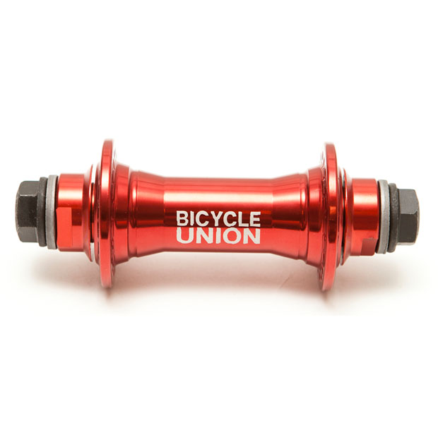 Bicycle Union Hub Fiend front red