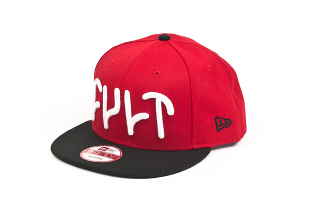 Cult New Era Snapback Cap red