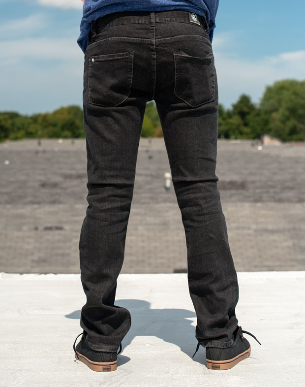 Kink-Jeans-Conceal-schwarz-hinten