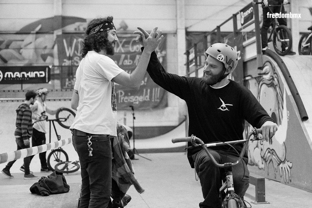 We don't care BMX-Contest in der iPunkt-Halle in Hamburg