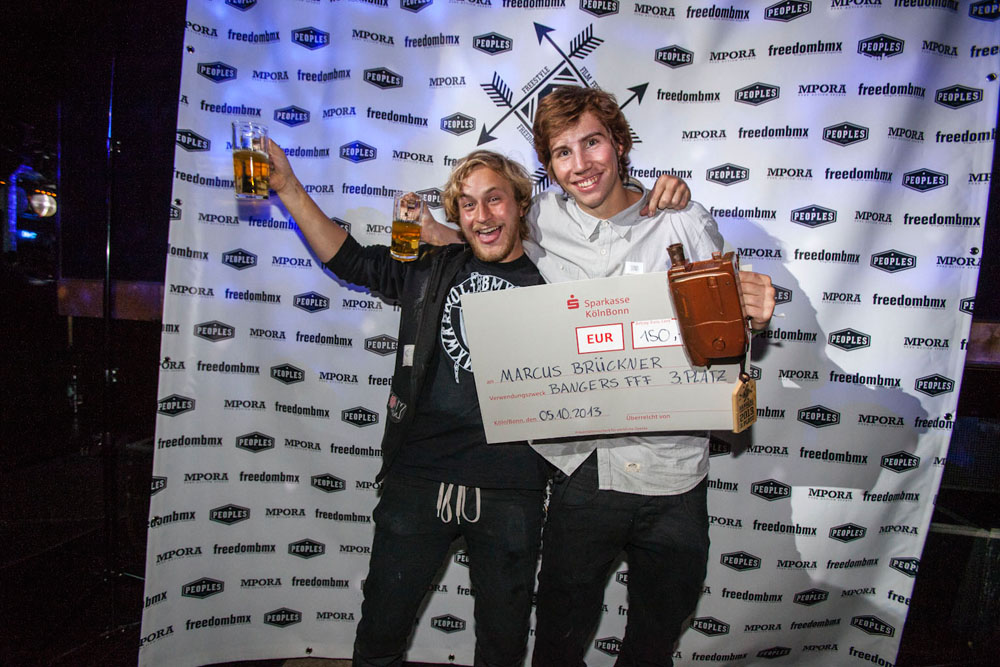 Marcus Brückner freute sich mehr alle anderen über seinen dritten Platz