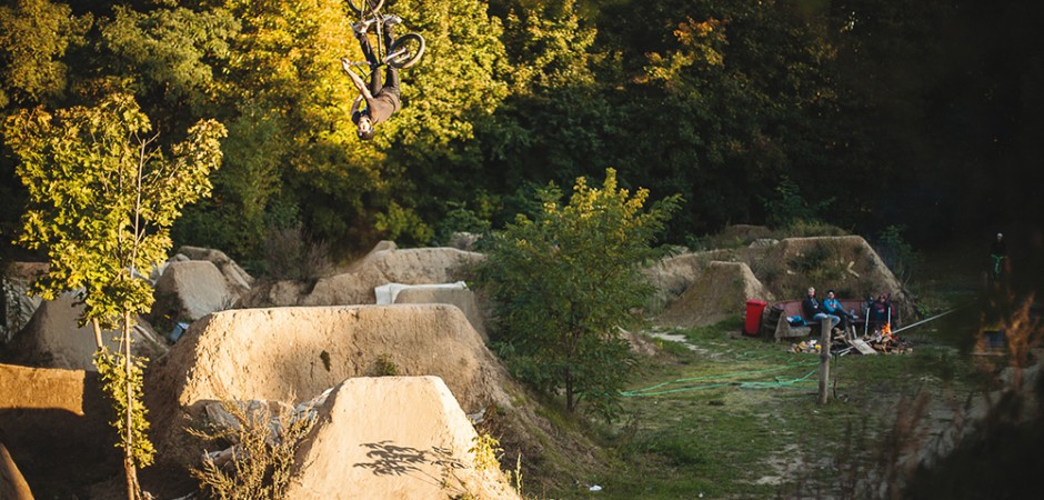 Robert Kröning Turndown Backflip Mellowpark Trails