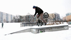 bmx schnee session skatepark hohenschönhausen