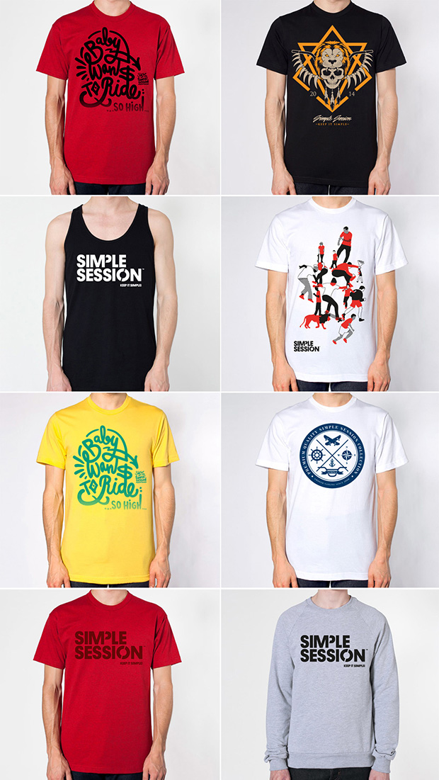 simple session 2014 apparel