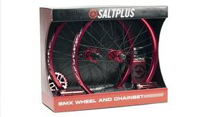 saltplus bmx kit summit laufräder kettenblatt kette pegs