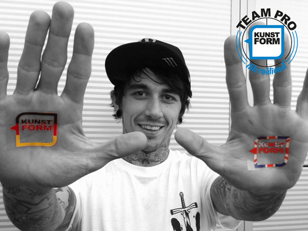kunstform bmx pro team harry main