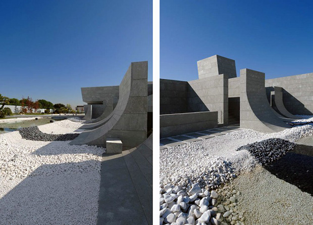 In Madrid findet sich jetzt eine leider unfahrbares Duplikat der Vertquarter im neuen Bowl von Malaga