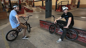 bmx skatepark session phil demattia dan coller