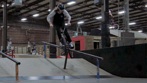 Glenn Salyers hat die kalten Wintermonate im Mittleren Westen der USA dazu genutzt, seine Trickkiste mit neuen Grindvariationen zu bestücken.