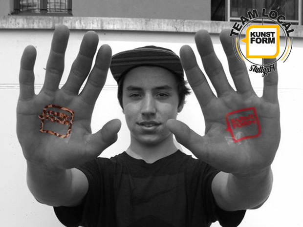 Der neuste Fahrer im Localteam von kunstform?! heißt Miguel Smajlji