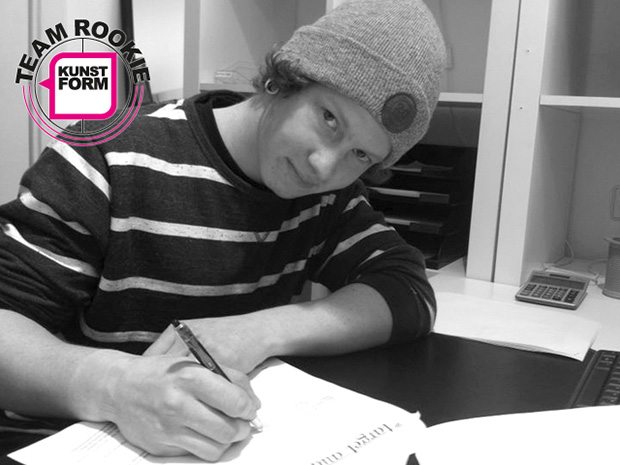 shawn hammer kunstform bmx rookie team