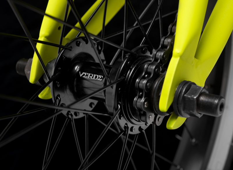 Die Kassettennabe von Verde hat neben einem 9-Zähne-Driver natürlich auch Industrielager