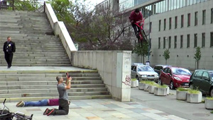 Sechs Länder in zwei Wochen: Jason Phelan, Joe Bailey, Andres Lainevool, Isaac Lesser und Chris Mole Smith auf Zugreise zu Spots in ganz Europa.