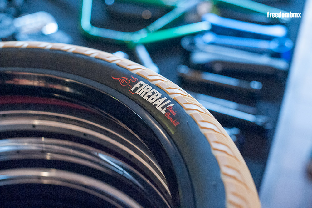 Stevie Churchill hat sich bei seinen Signaturereifen für einen hervorragenden Namen entschieden.