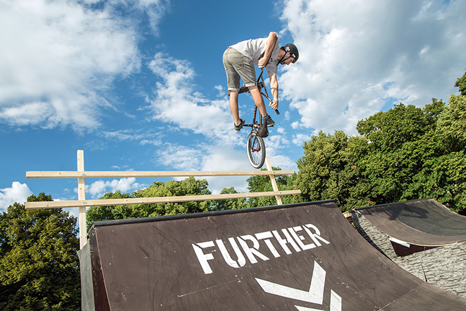 Extra aus Innsbruck angereist: Lookdown-Liebhaber Dave Lemberger