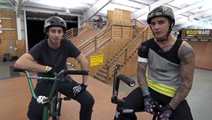 Logan Martin und Todd Meyn haben sich in Woodward West gegenseitig ein paar Trickwünsche erfüllt. Mehr dazu in diesem 