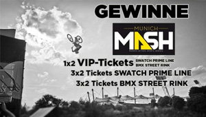 Jetzt mitmachen und VIP-Tickets für den Finaltag beim Munich Mash 2014 im Münchener Olympiapark gewinnen. Hier erfährst du mehr.