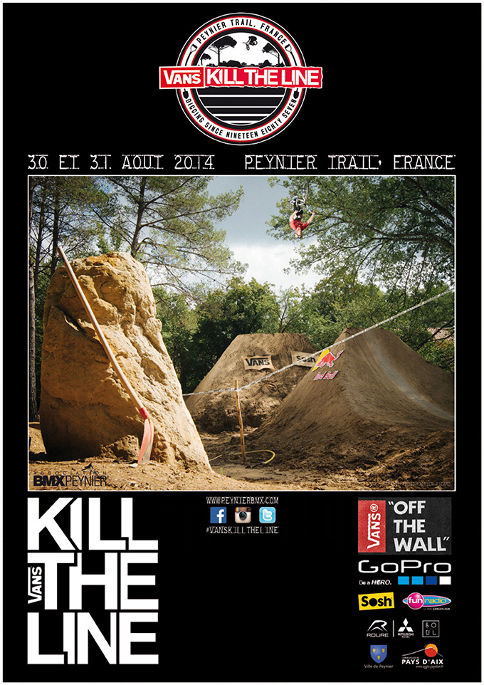 vans kill the line flyer 2014