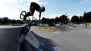 Mit feiner Technik von Nord nach Süd: Max Bergmann hat für seinen Shokomonk-Sommertrip 2014 einen Haufen Betonparks zwischen Hannover und Tuttlingen zerlegt.