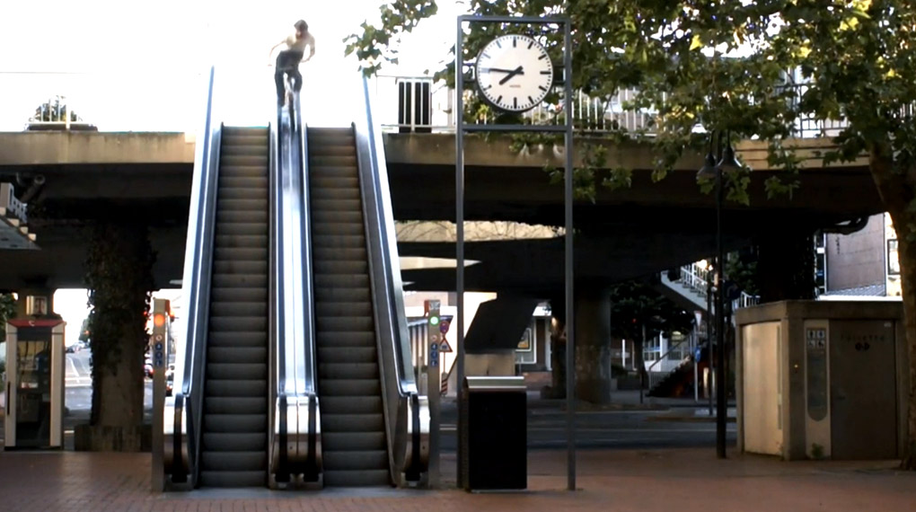 Den Ender für seine Section auf der fettarmemilch-DVD 