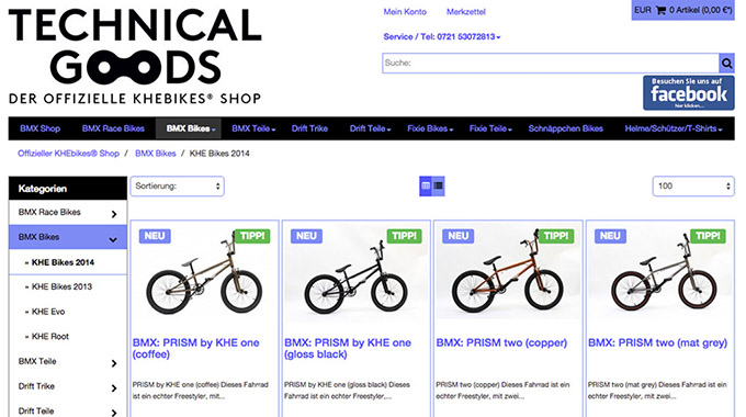 Mitarbeiter für den Technical-Goods-Webshop gesucht!