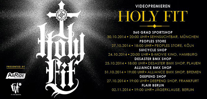 holy fit video premieren deutschland