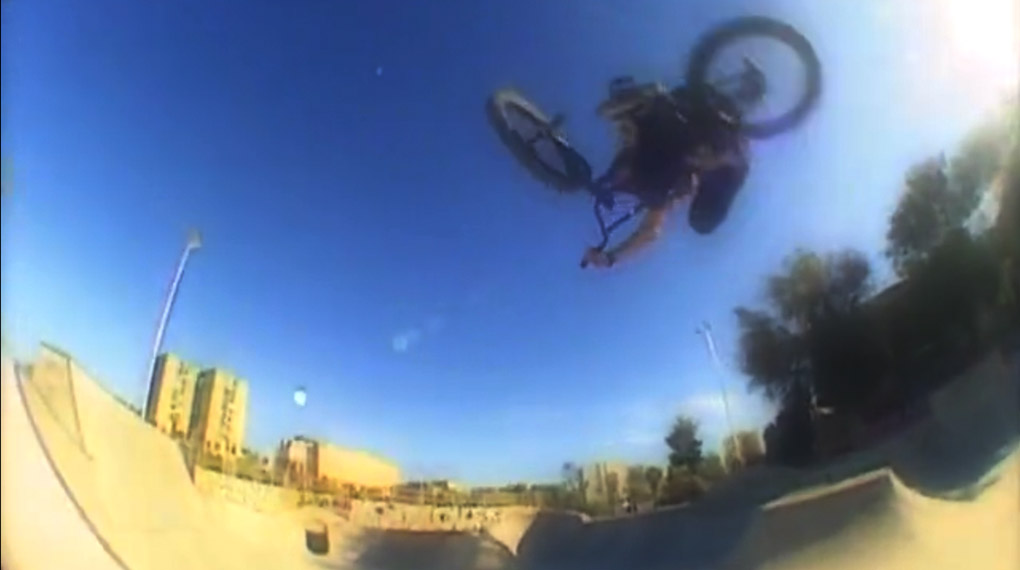 Eine Line im Bowl von Malaga