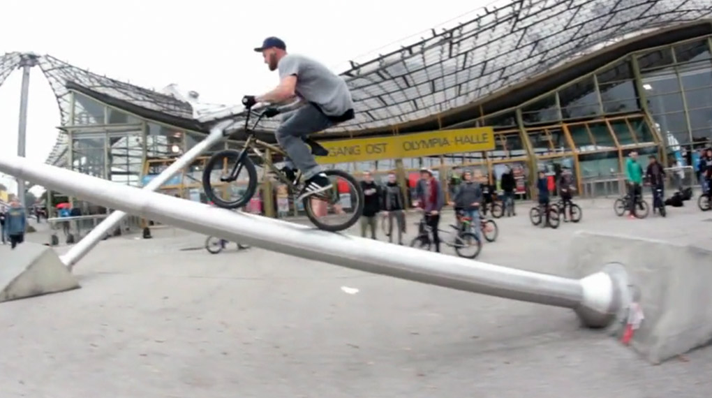 Nahezu grindfreie Stadtrundfahrt durch München: Hier ist das Video von der Bier Unit Streetsession 2014.