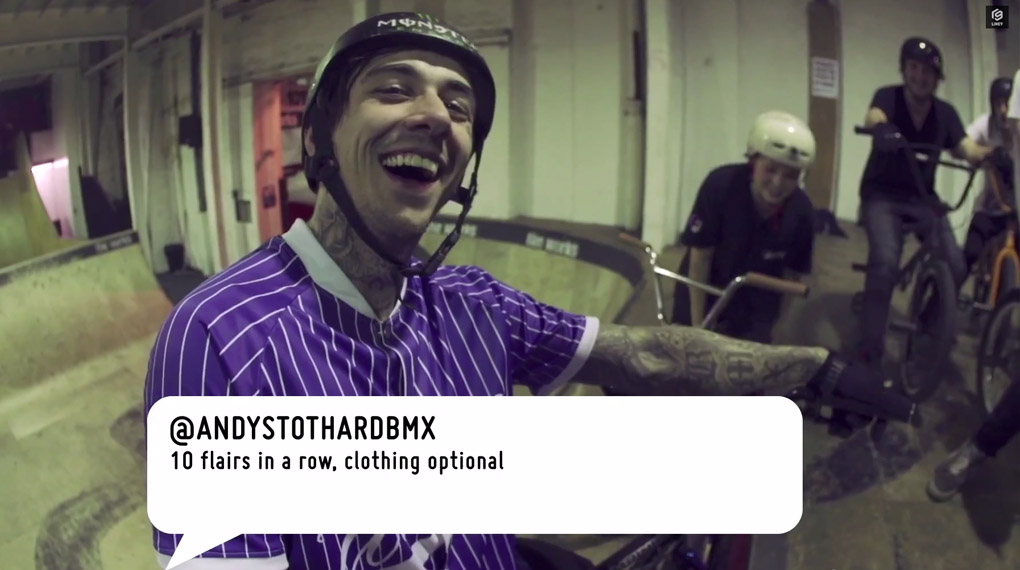 Dieses Video solltest du nicht verpassen. Denn Harry Main macht darin im Works-Skatepark zu Leeds zehn Flairs hintereinander – in Unterhose!