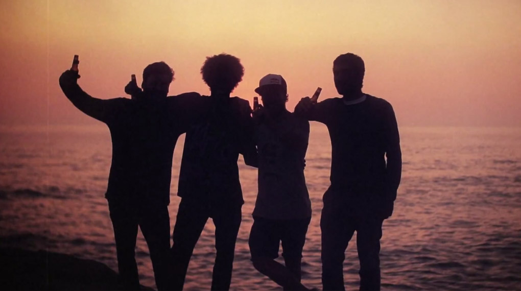 Wenn Ruben Alcantara, Sergio Layos, Stefan Lantschner und Courage Adams gemeinsam Urlaub machen, ist der Drehzahlmesser meistens im roten Bereich.