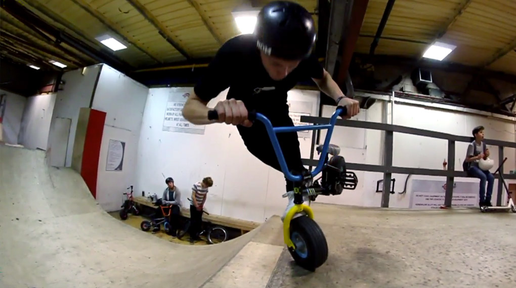 Auch wenn BMX-Minibikes nicht unbedingt dein Ding sind, solltest du doch mal einen Blick auf die Clipausbeute des Bounce-Teams werfen. Da geht nämlich was!