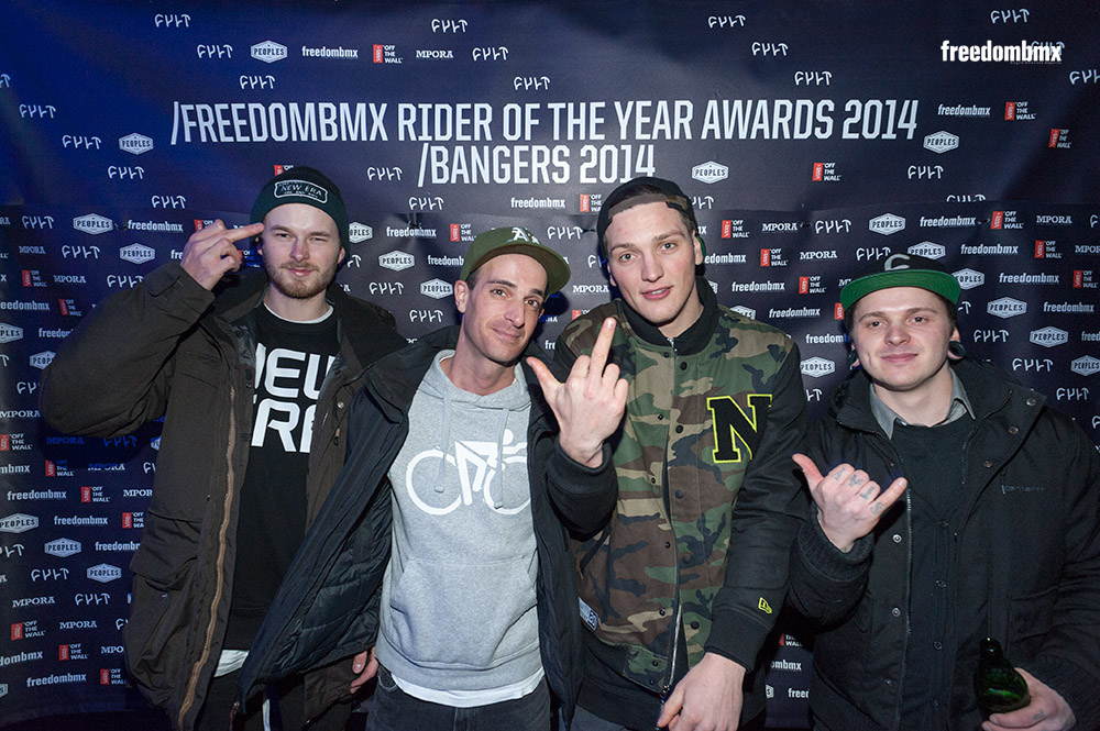 freedombmx Bangers & Rider of the Year 2014 Partypics