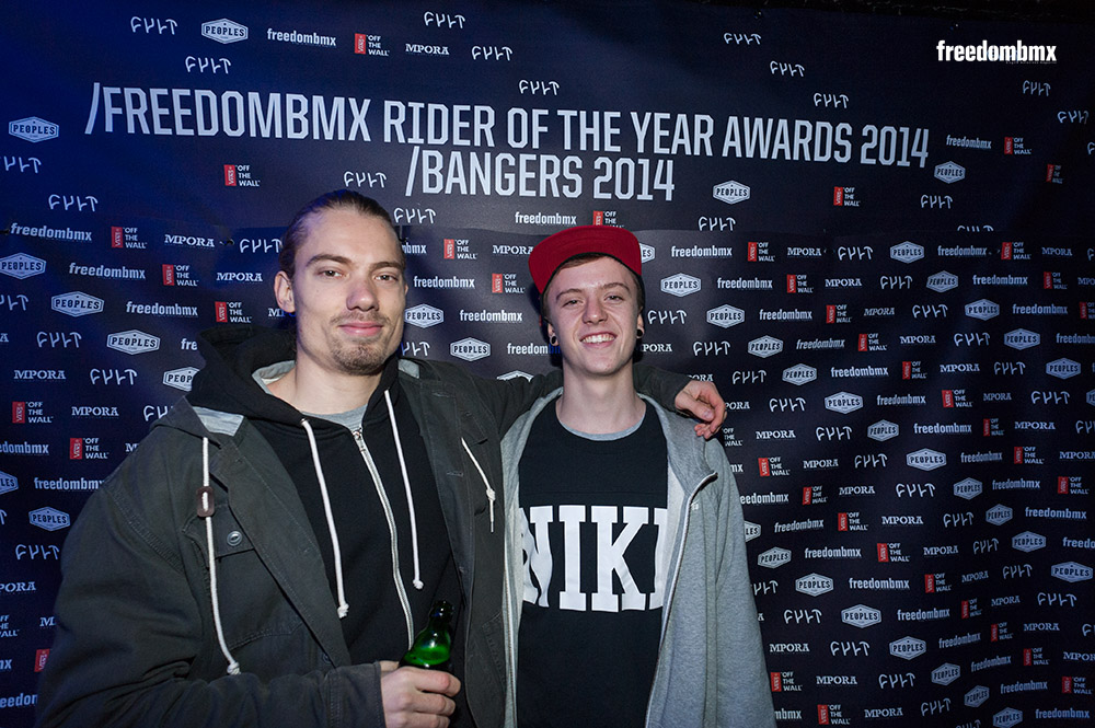 freedombmx Bangers & Rider of the Year 2014 Partypics