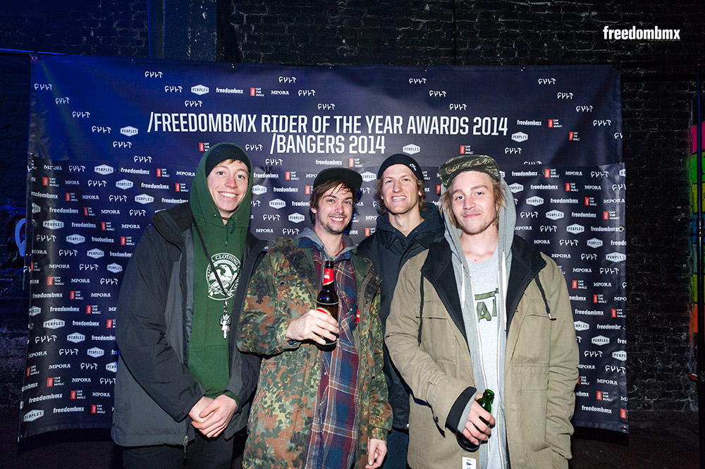 freedombmx Bangers & Rider of the Year 2014 Partypics