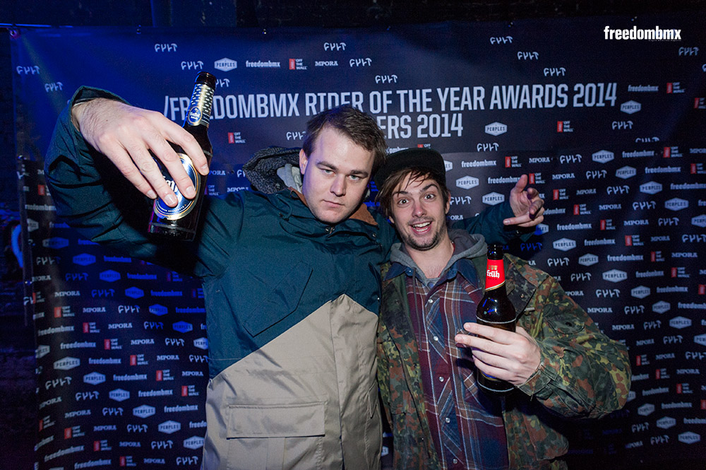 freedombmx Bangers & Rider of the Year 2014 Partypics