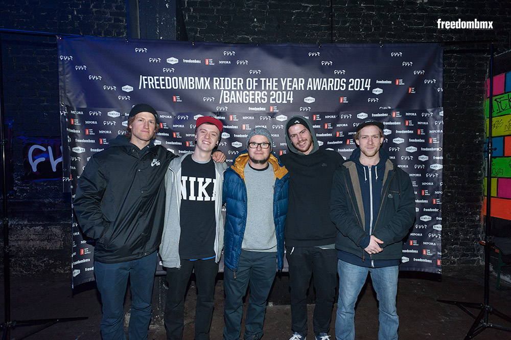 freedombmx Bangers & Rider of the Year 2014 Partypics
