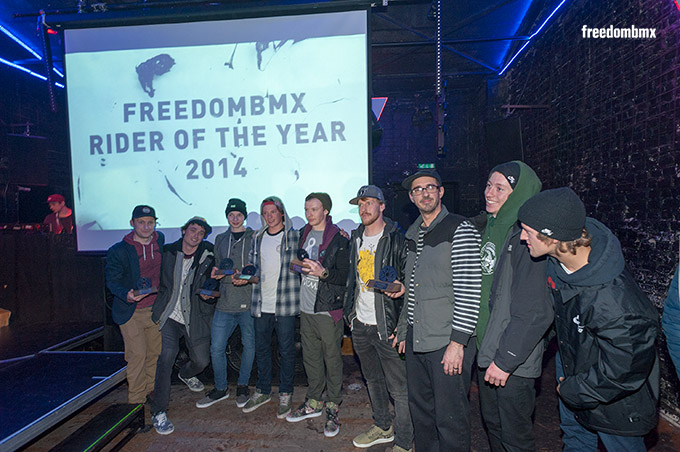 freedombmx Rider of the Year & Bangers 2014